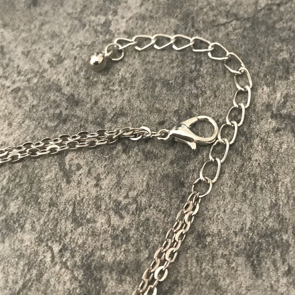 Layered Moon Necklace - Picture 4 of 8